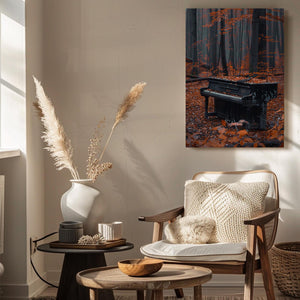 Autumn Piano Art | MusaArtGallery™