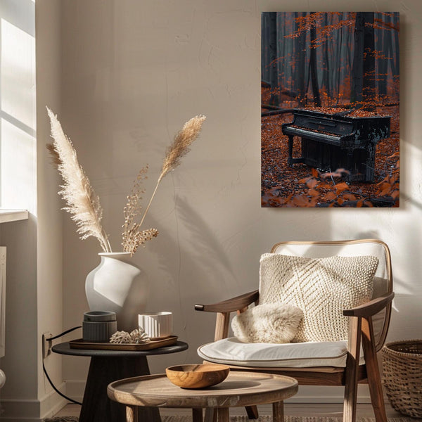 Autumn Piano Art | MusaArtGallery™