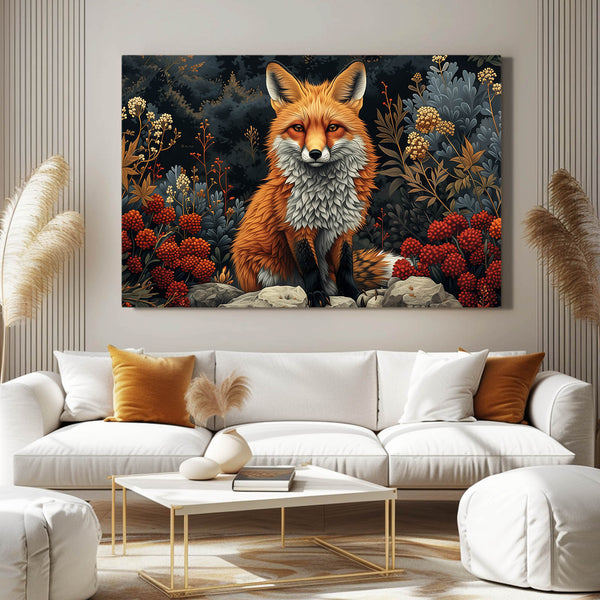 Autumn Whisper - Fox Art | MusaArtGallery™