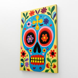 Awesome Colorful Skull Art | MusaArtGallery™