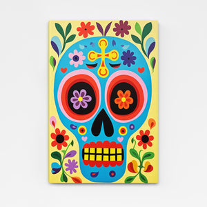 Awesome Colorful Skull Art | MusaArtGallery™