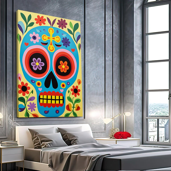 Awesome Colorful Skull Art | MusaArtGallery™