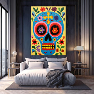 Awesome Colorful Skull Art | MusaArtGallery™