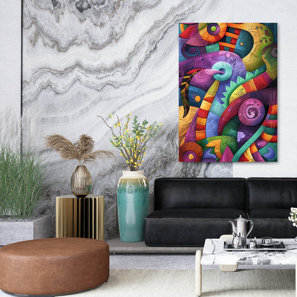 Aztec Dream Mexican Wall Art | MusaArtGallery™