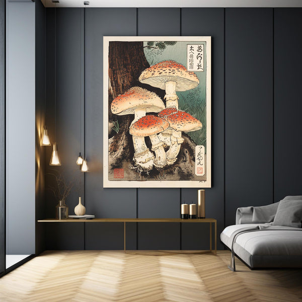 Aztec Mushroom Art | MusaArtGallery™