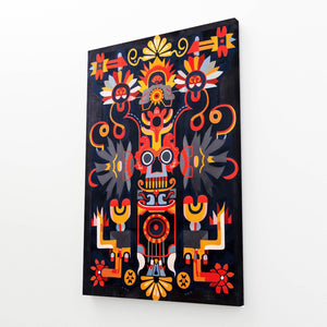 Aztec Spirit Mexican Wall Art | MusaArtGallery™