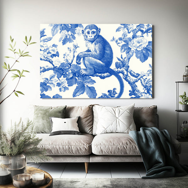 Azul Monkey Art