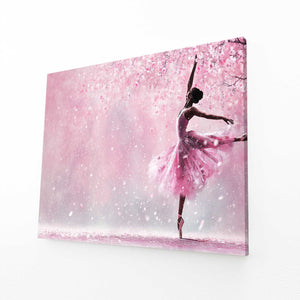 Ballerina Cherry Blossom Wall Art