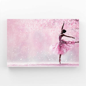 Ballerina Cherry Blossom Wall Art