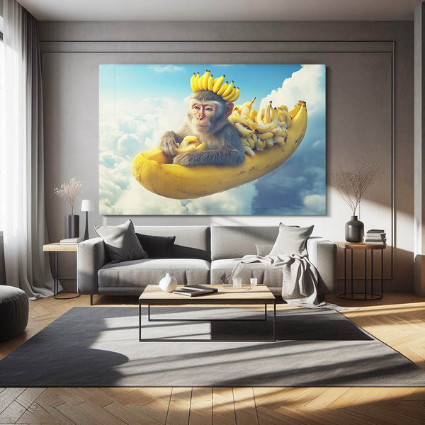 Bananas Monkey Art