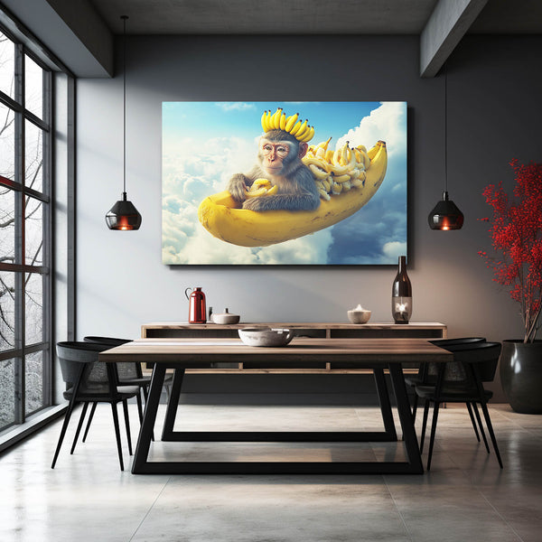 Bananas Monkey Art