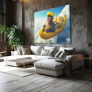 Bananas Monkey Art