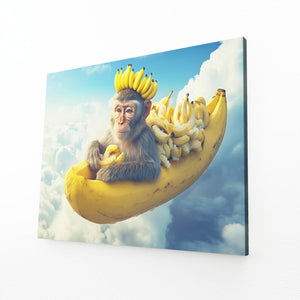 Bananas Monkey Art