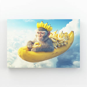 Bananas Monkey Art