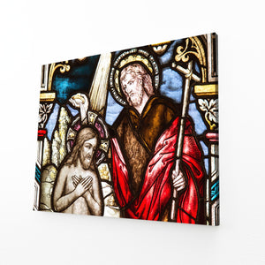 Baptism of Christ Christian Wall Art | MusaArtGallery™