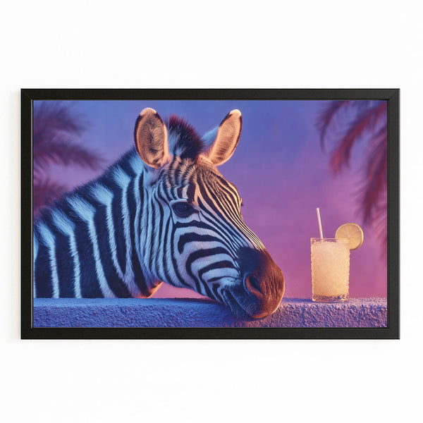Bar Zebra Wall Decor