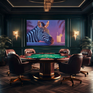 Bar Zebra Wall Decor