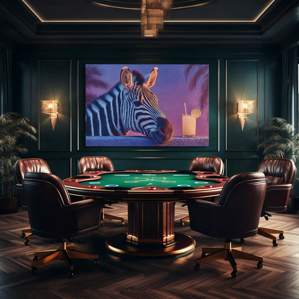 Bar Zebra Wall Decor