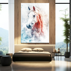 Bathroom Horse Art
