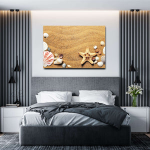 Beach Canvas Print Trippy Art | MusaArtGallery™