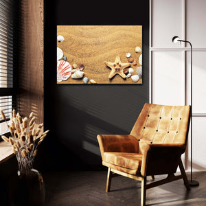 Beach Canvas Print Trippy Art | MusaArtGallery™