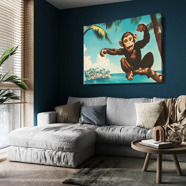 Beach Monkey Art