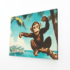 Beach Monkey Art