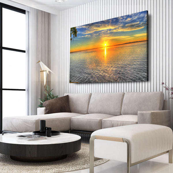 Beach Sunset Art  | MusaArtGallery™