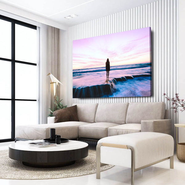 Beach Sunset Wall Art | MusaArtGallery™