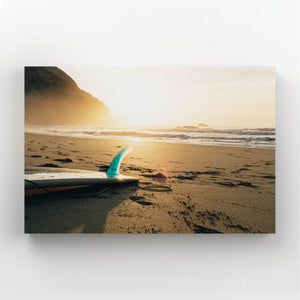 Beach View Sunset Art  | MusaArtGallery™