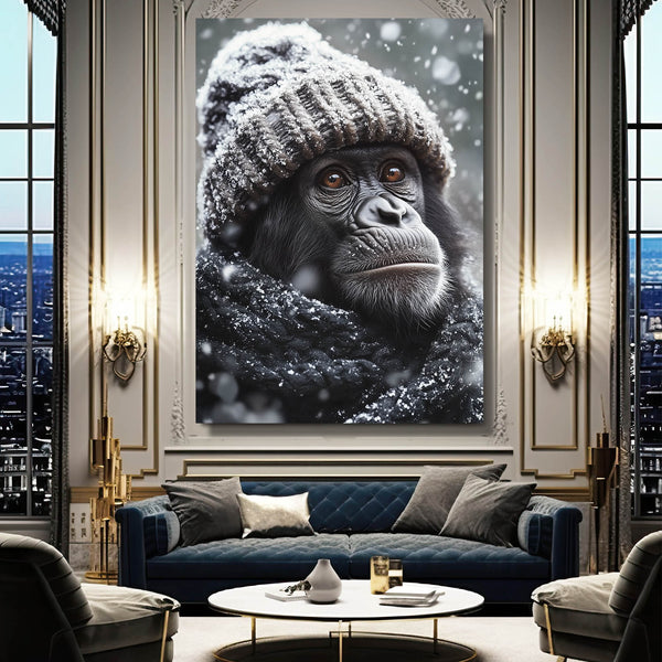 Beanie Monkey Art