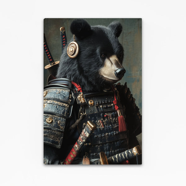 Bear Samurai Art