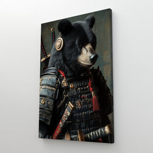 Bear Samurai Art