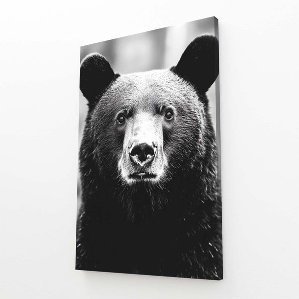 Bear Wall Art Black