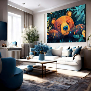 Bear Wall Art Cute