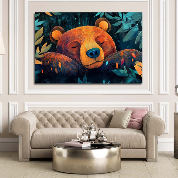 Bear Wall Art Cute