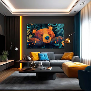 Bear Wall Art Cute