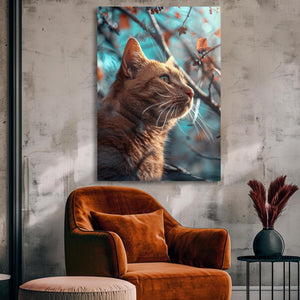 Beautiful Cat Art Canvas | MusaArtGallery™
