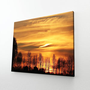 Beautiful Cloud Sunset Art | MusaArtGallery™