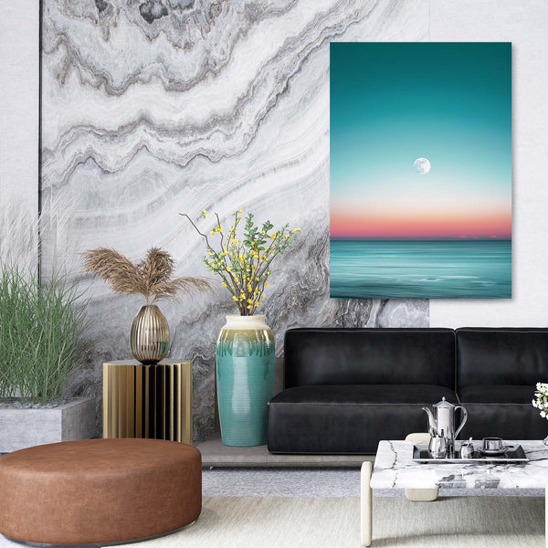 Beautiful Moon Panting Art  | MusaArtGallery™