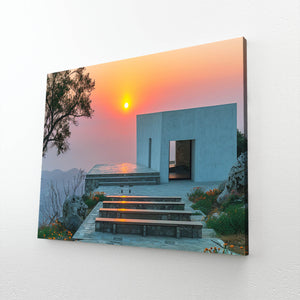 Beautiful Sunset Canvas Wall Art | MusaArtGallery™