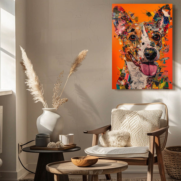 Bedroom Dog Art