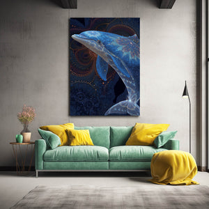 Bedroom Dolphin Wall Art