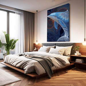 Bedroom Dolphin Wall Art