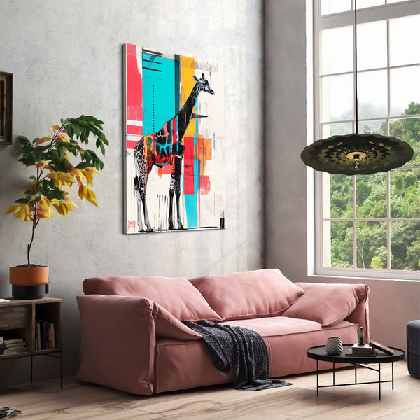Bedroom Giraffe Art