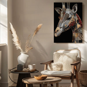 Bedroom Giraffe Artwork