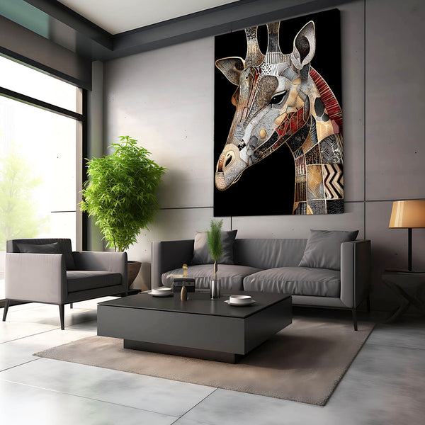 Bedroom Giraffe Artwork