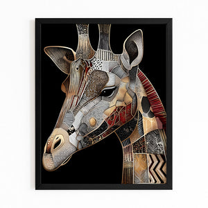 Bedroom Giraffe Artwork