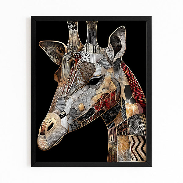 Bedroom Giraffe Artwork