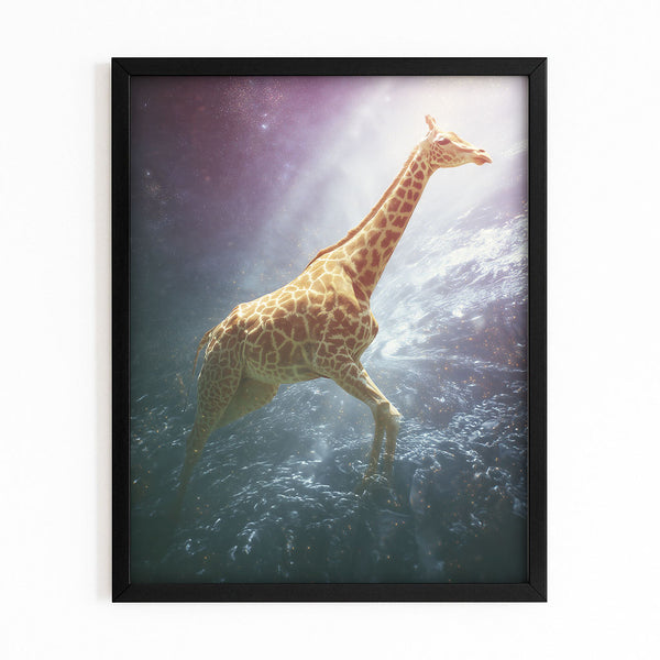 Bedroom Giraffe Print